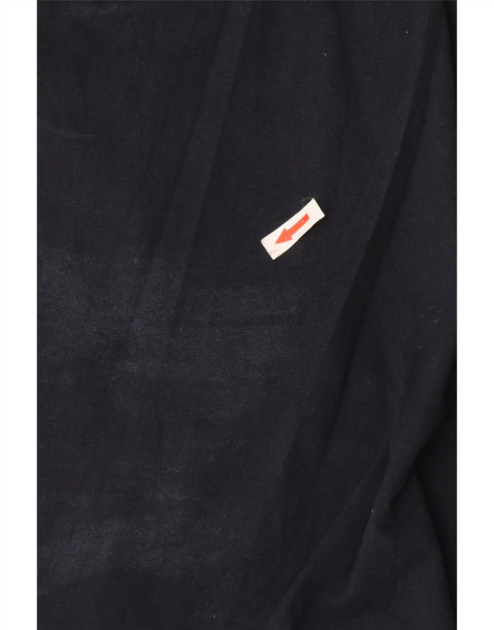 Crew Clothing Camiseta para hombre Top Medium Azul marino Algodón