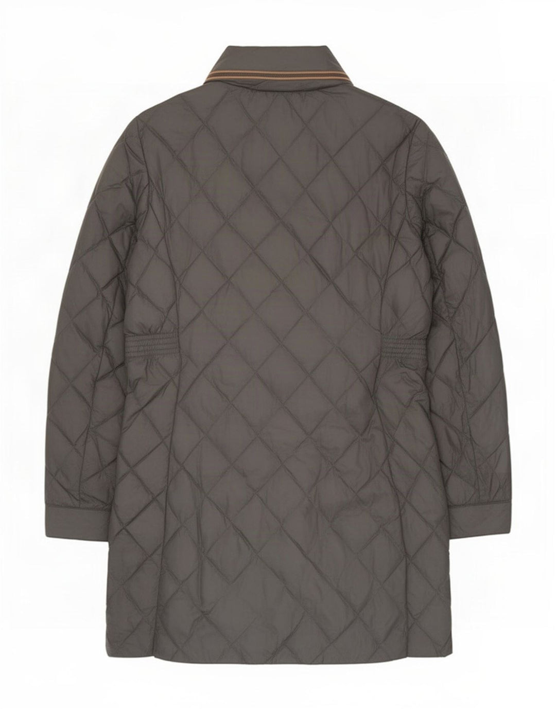 Marks & Spencer Abrigo acolchado para mujer UK 42 Poliamida gris medio