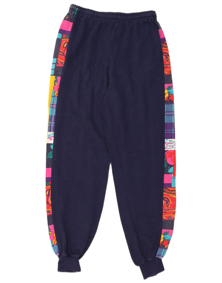 TRIGEMA Chándal completo para mujer UK 40 Mediano Azul marino Patchwork Algodón