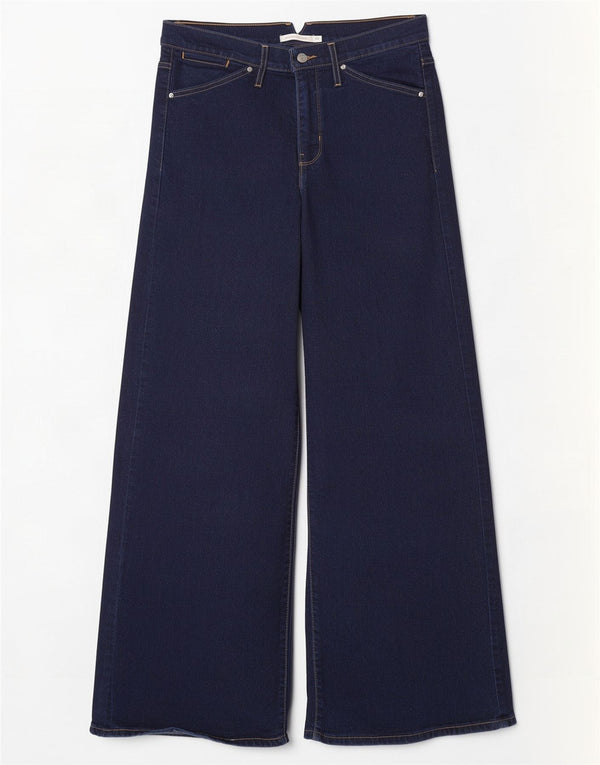 Vaqueros Levi's Mujer 318 Shaping Wide Leg W30 L30 Azul Marino