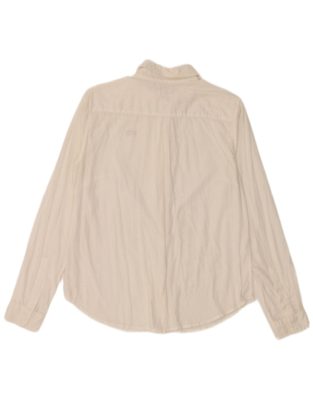 Levi's Camisa de ajuste clásico para mujer UK 10 Small White