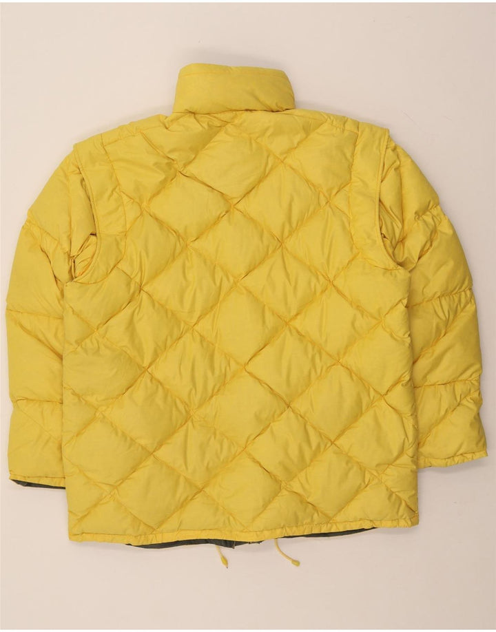 DOLOMITE Chaqueta acolchada reversible con capucha para hombre UK 38 Medium Yellow