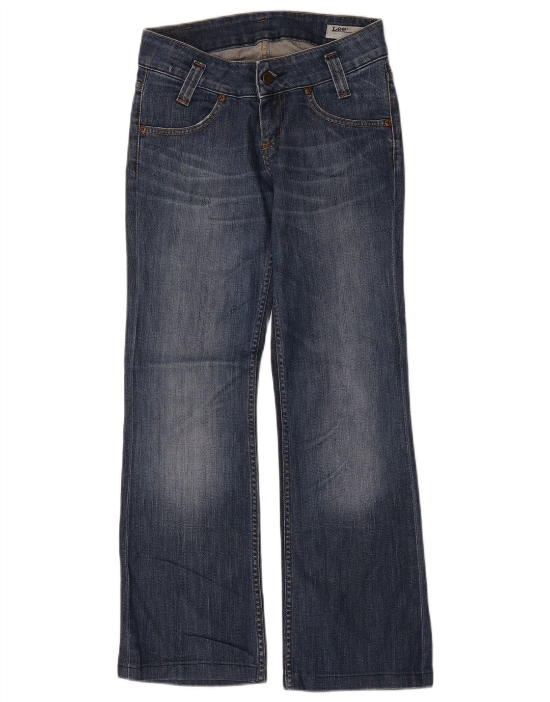 Vaqueros Lee Leola Bootcut para mujer W26 L28 Algodón azul