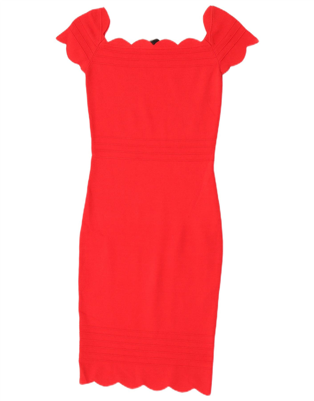 Vestido ajustado Lipsy para mujer ES 40 Pequeño rojo Poliamida