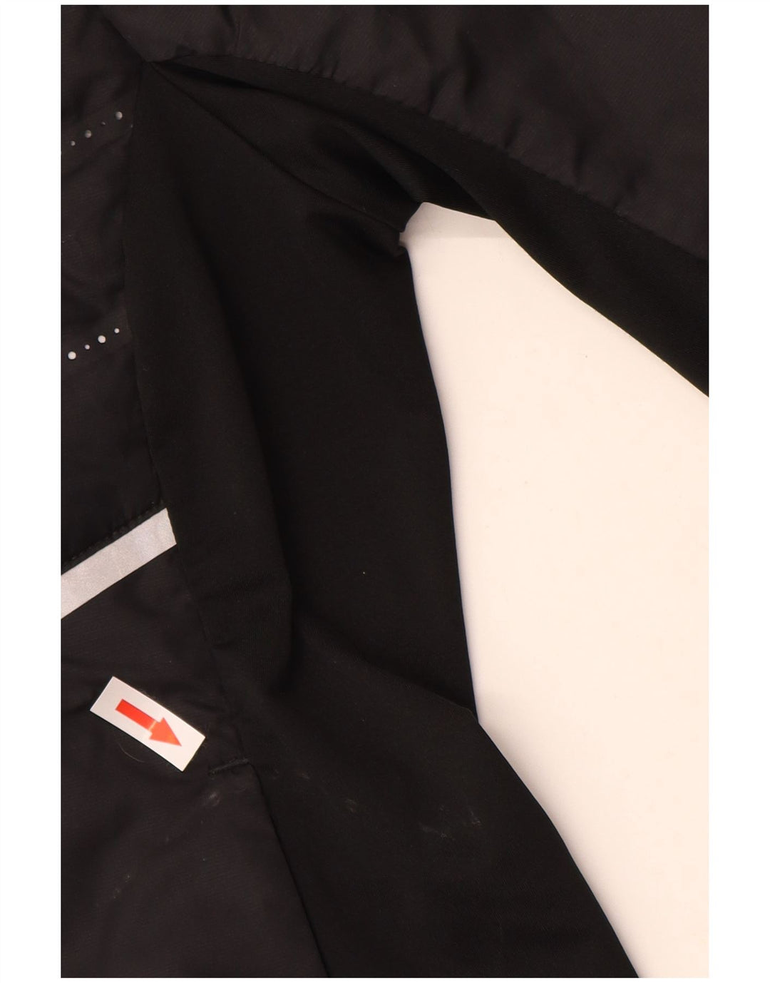 Chaqueta NIKE Racer para mujer UK 12 Mediana Negro Poliéster