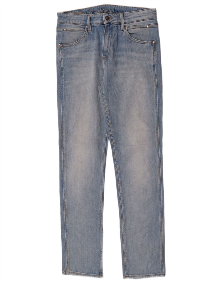 Calvin Klein Jeans ajustados para hombre W31 L32 Algodón azul