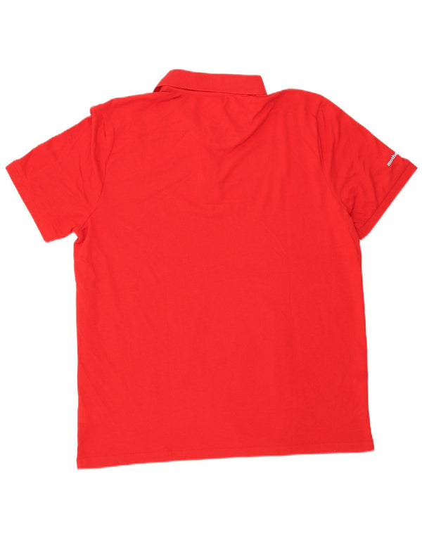 PUMA Polo para hombre 2XL Algodón rojo