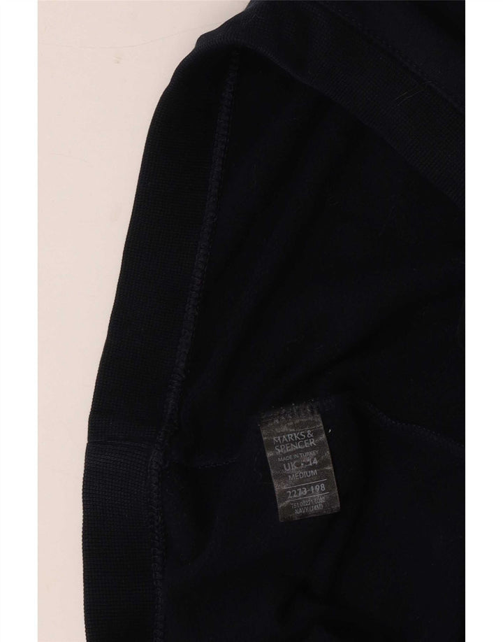 Marks & Spencer Pantalones de chándal para mujer UK 44 Mediano Azul marino Algodón