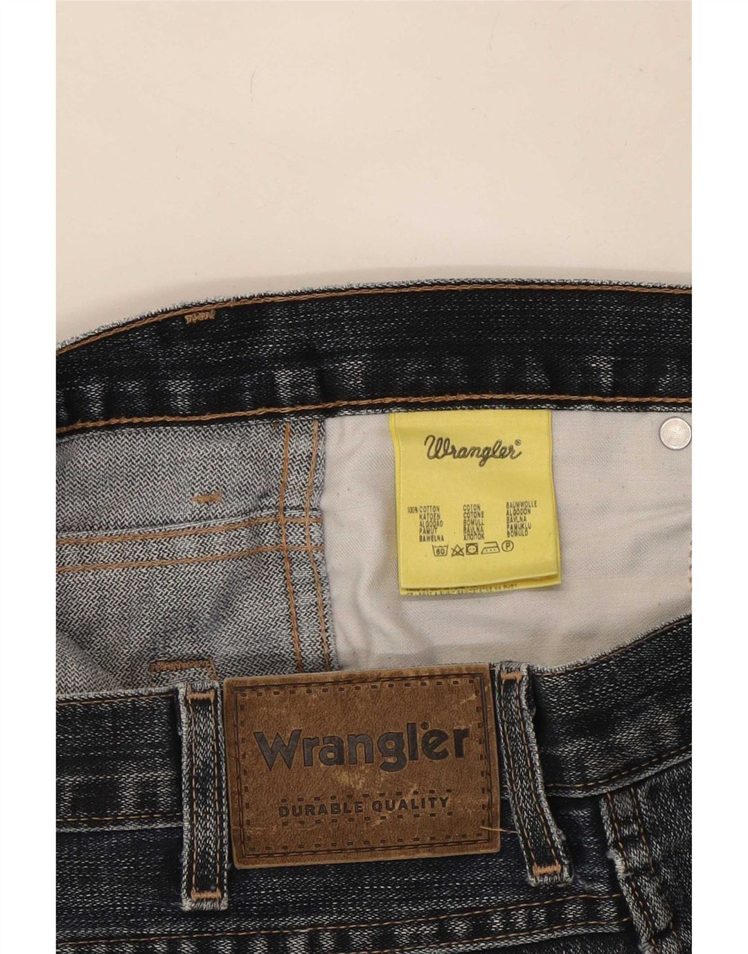 Wrangler Vaqueros Bootcut para Hombre W31 L32 Algodón Azul Marino