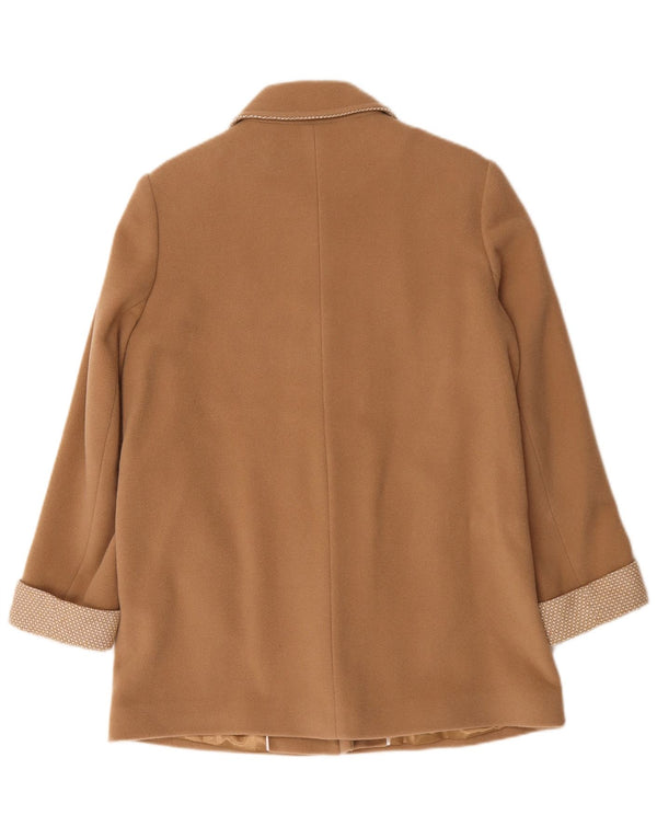 Eastex Abrigo extragrande para mujer UK 10 Small Beige Poliamida