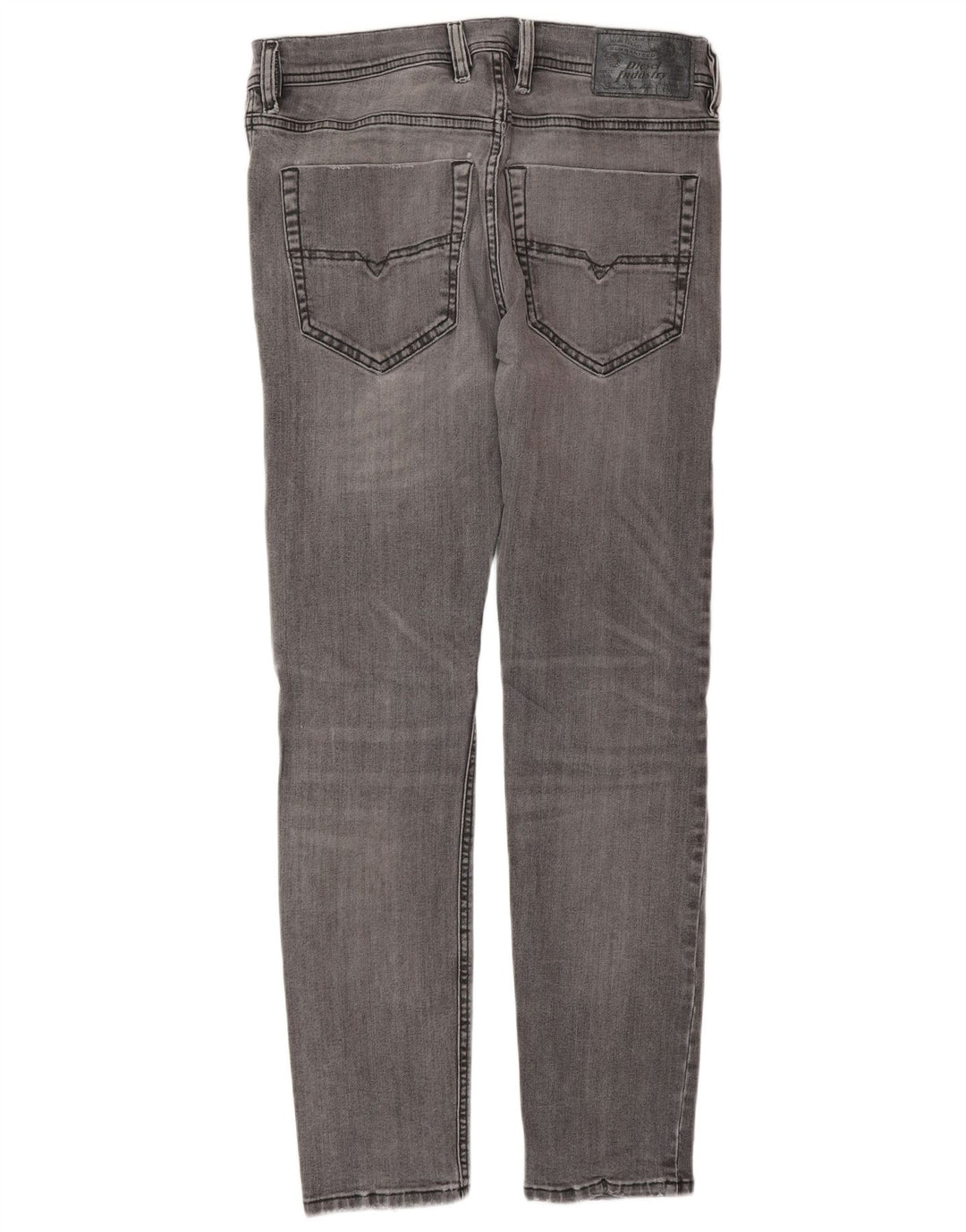 DIESEL Vaqueros pitillo para hombre W29 L30 Algodón gris