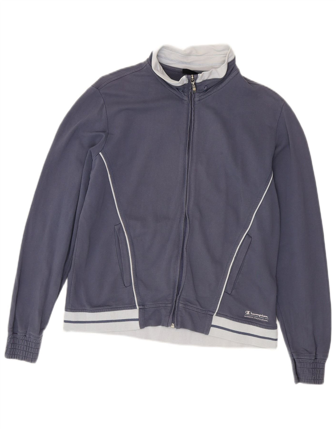 Champion Chaqueta de chándal para mujer UK 44 Mediana Azul marino Colorblock