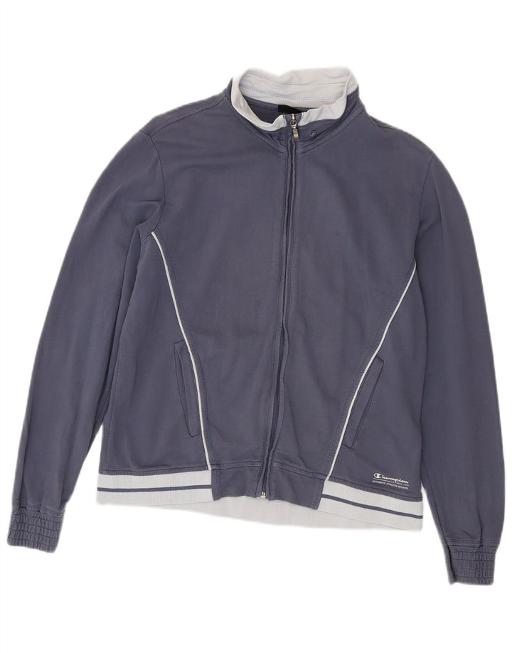 Champion Chaqueta de chándal para mujer UK 44 Mediana Azul marino Colorblock