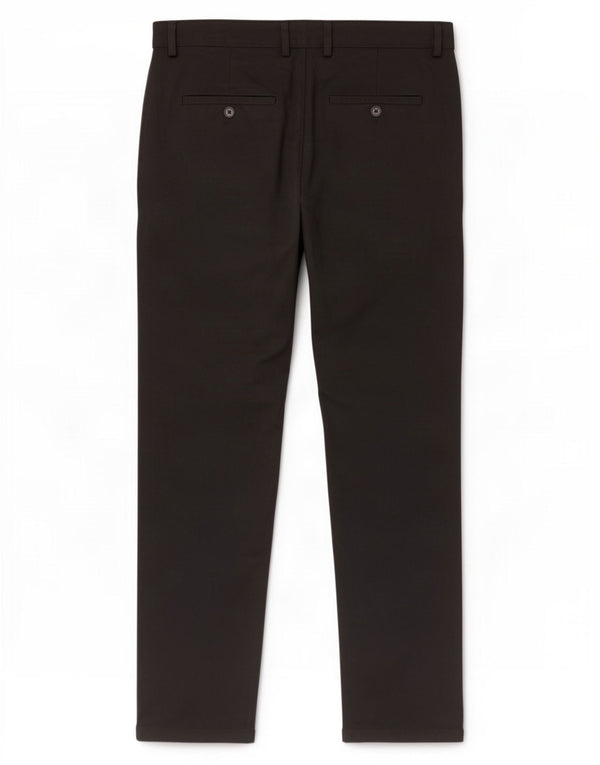Zara Pantalón chino recto para hombre EU 40 Medium W31 L29 Negro