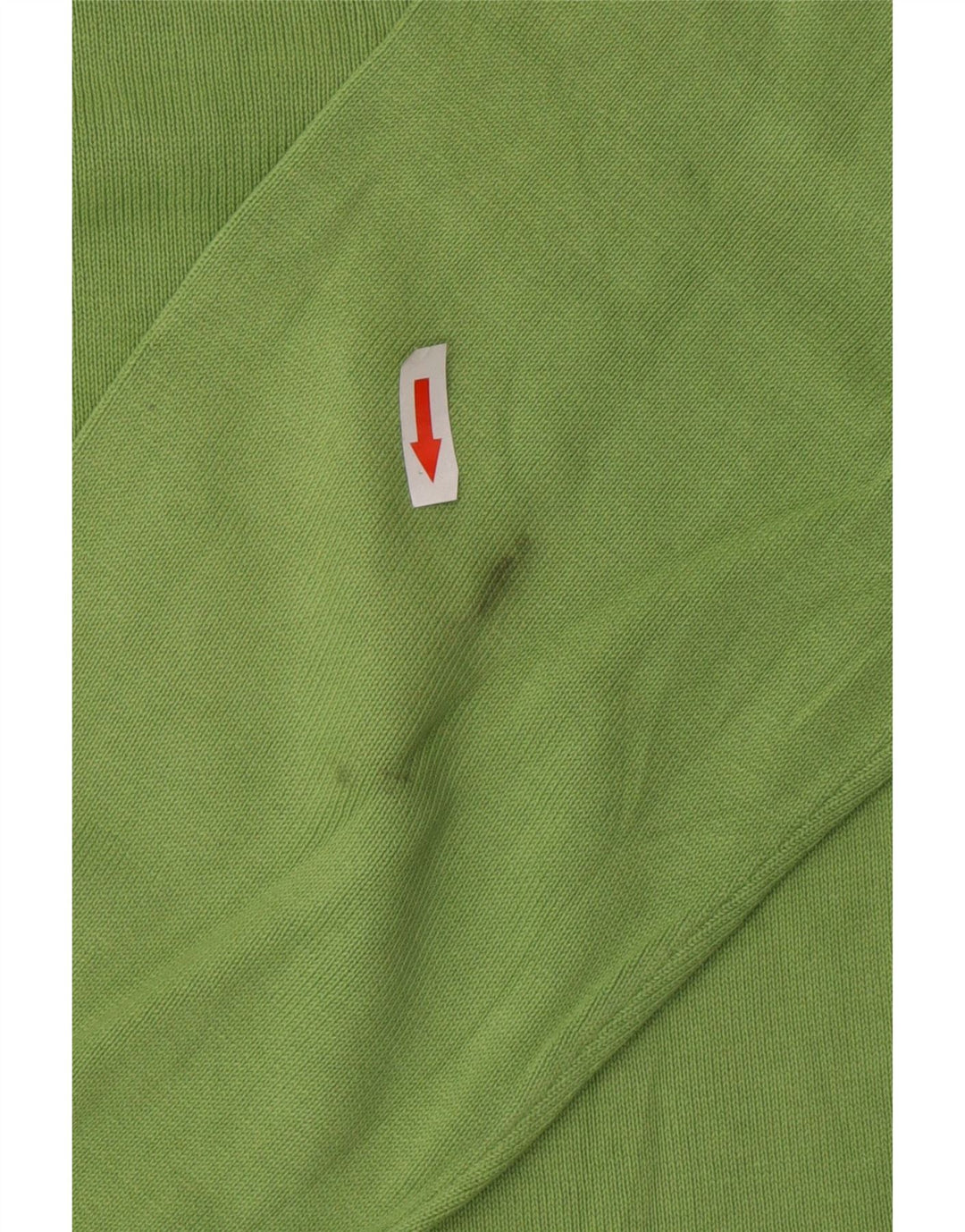 Zara Hombre Jersey Cuello Redondo Jersey Grande Algodón Verde