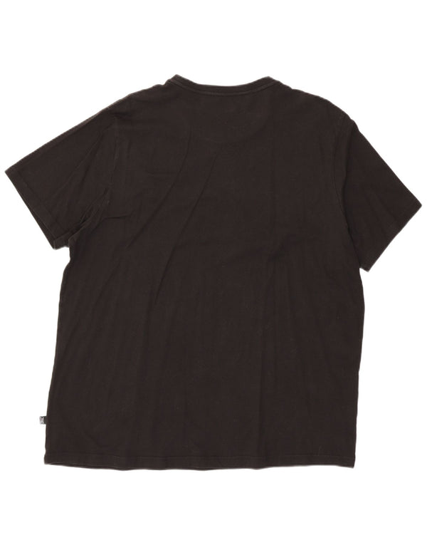 Puma Camiseta gráfica para hombre Top 2XL Negro