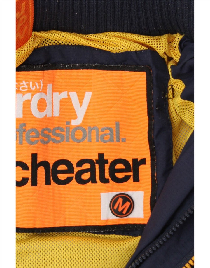 Superdry Chaqueta Cortavientos The Windcheater para Mujer UK 44 Azul Marino Mediano