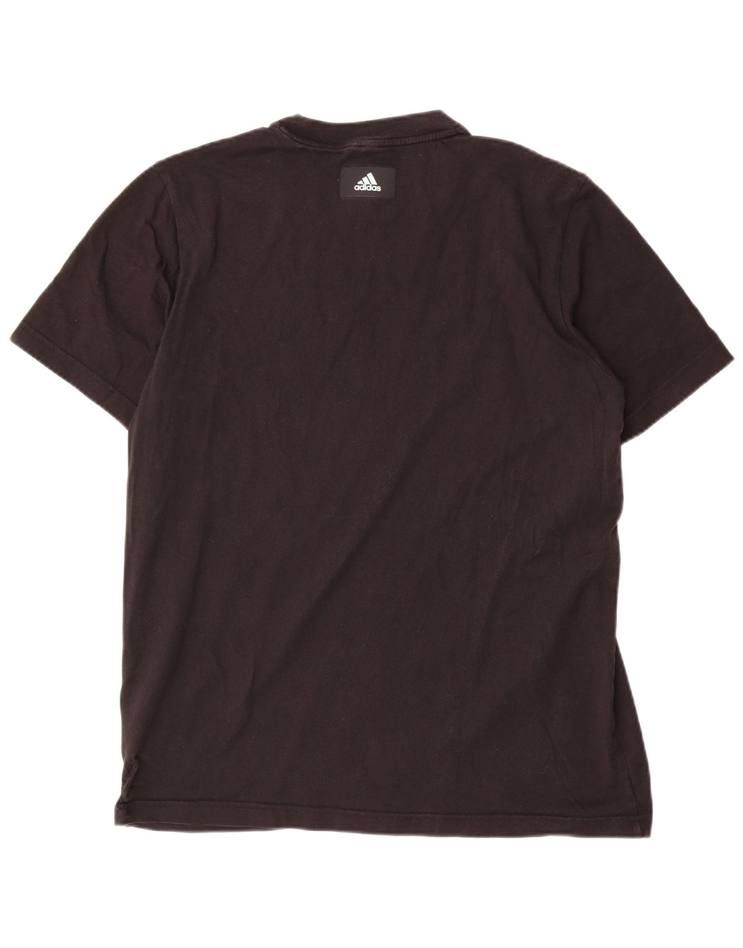 Adidas - Camiseta gráfica para hombre, talla mediana, algodón negro