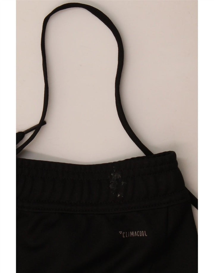Adidas Mens Climacool Chándal Pantalones Pequeños Negro Poliéster