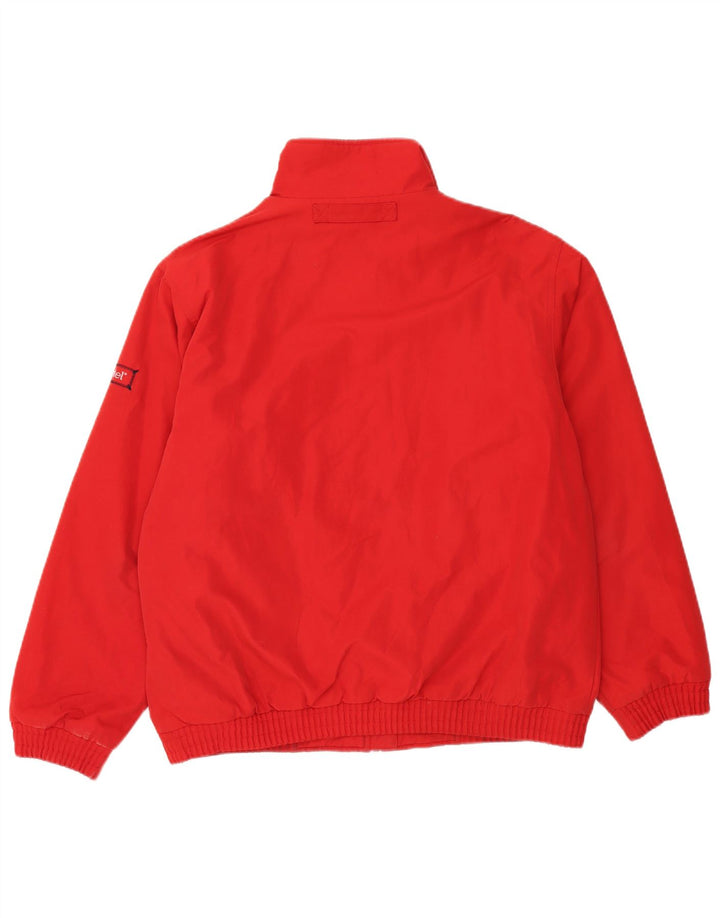 Kartel Chaqueta Bomber para Hombre UK 38 Mediano Rojo Poliéster