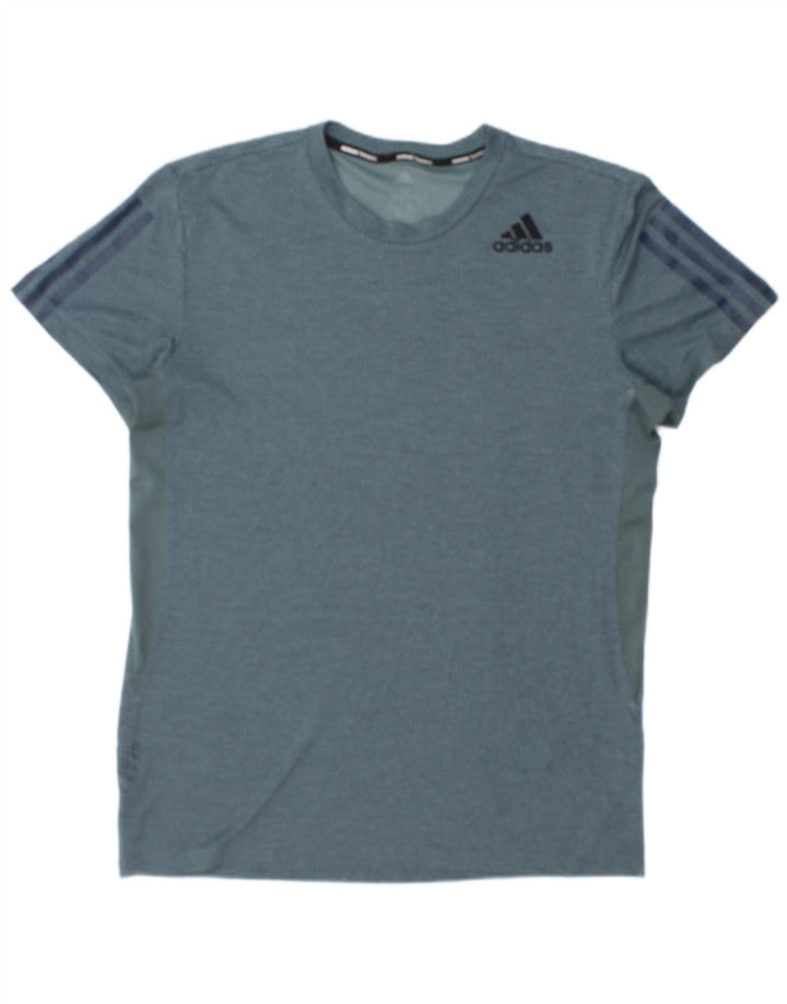 ADIDAS Camiseta Hombre Top Azul Medio Colorblock Poliéster