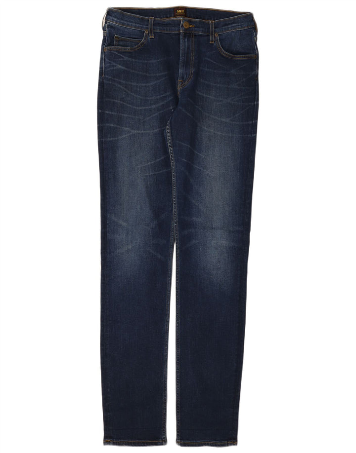 Vaqueros Lee Rider Slim para hombre W33 L36 Algodón azul