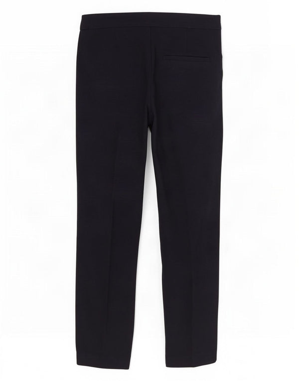Zara Mujer Pantalón Chino Slim EU 40 Medium W30 L28 Azul Marino Algodón