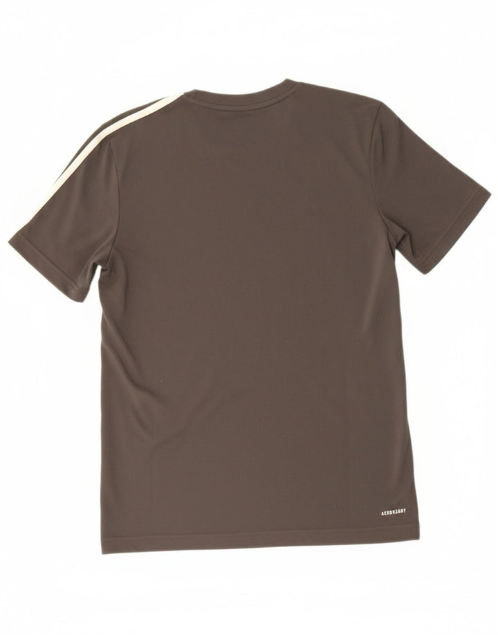 ADIDAS Mens Aeroready T-Shirt Top Small Grey Polyester