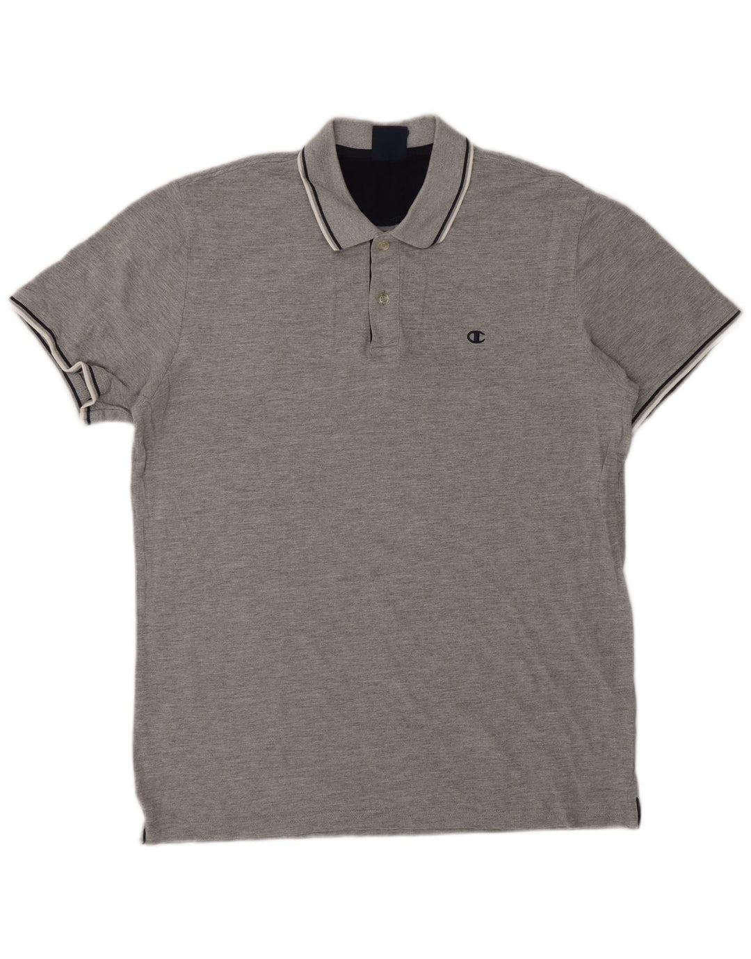 Champion Polo Hombre XL Algodón Gris