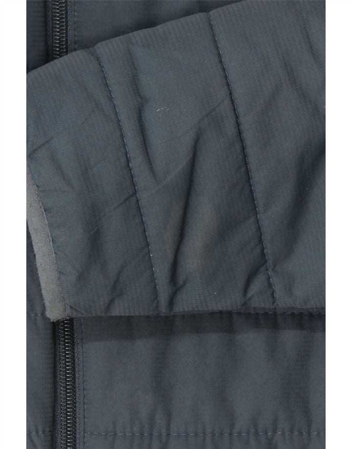 ELLESSE Chaqueta acolchada para mujer UK 46 Grande Poliéster azul marino