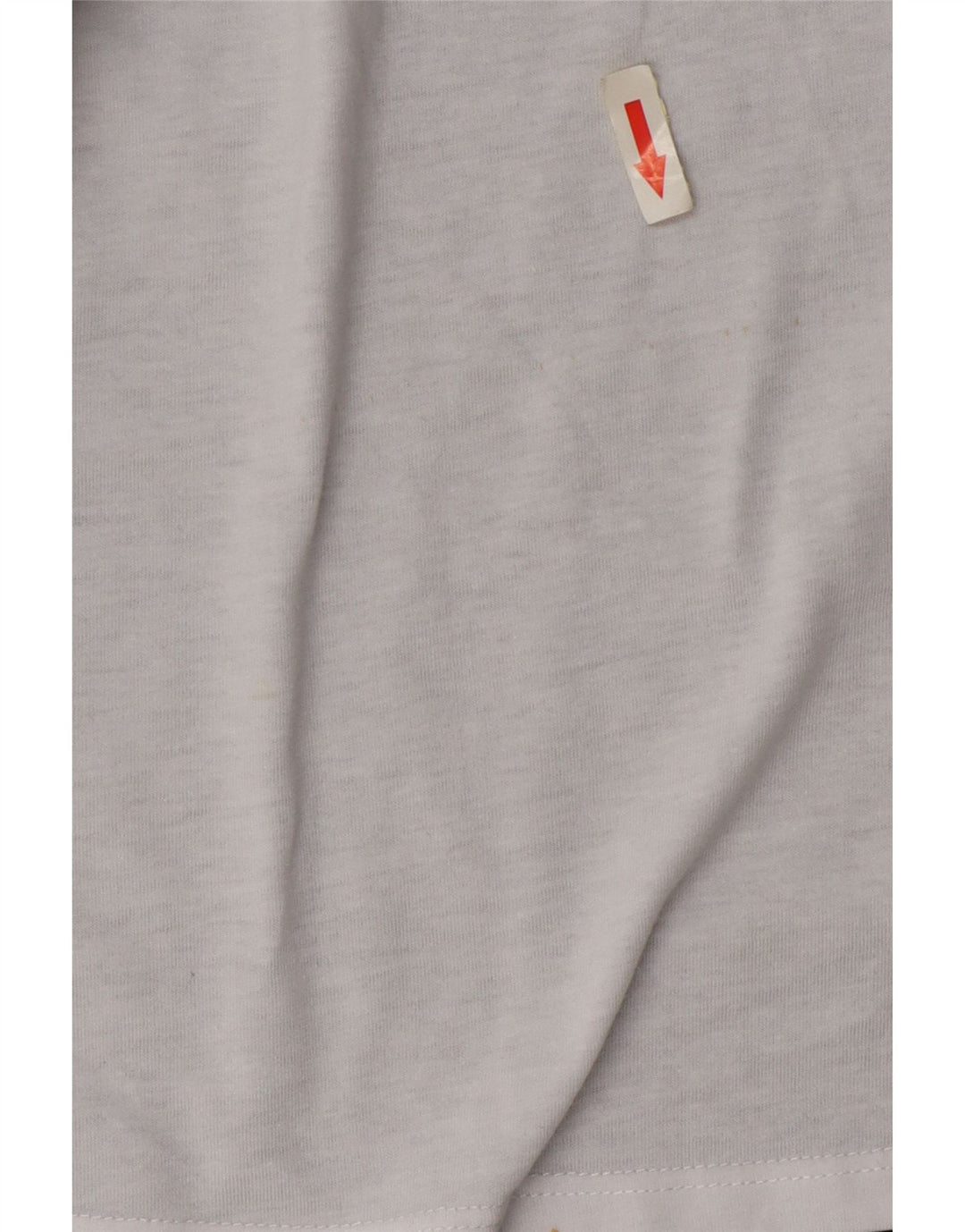 Fila Camiseta gráfica para mujer Top UK 44 Medio Blanco Colorblock Poliéster