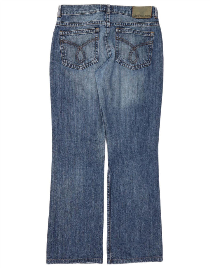 Calvin Klein Jeans Bootcut para Mujer W31 L30 Algodón Azul