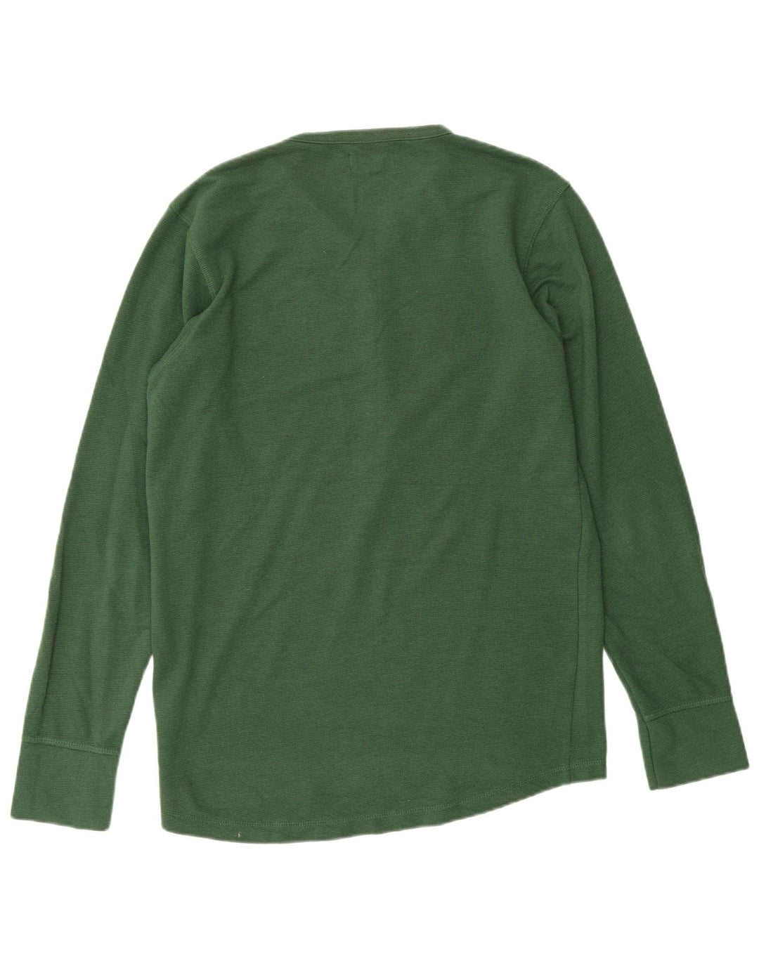 JACK & JONES Hombre Top Manga Larga Verde Medio