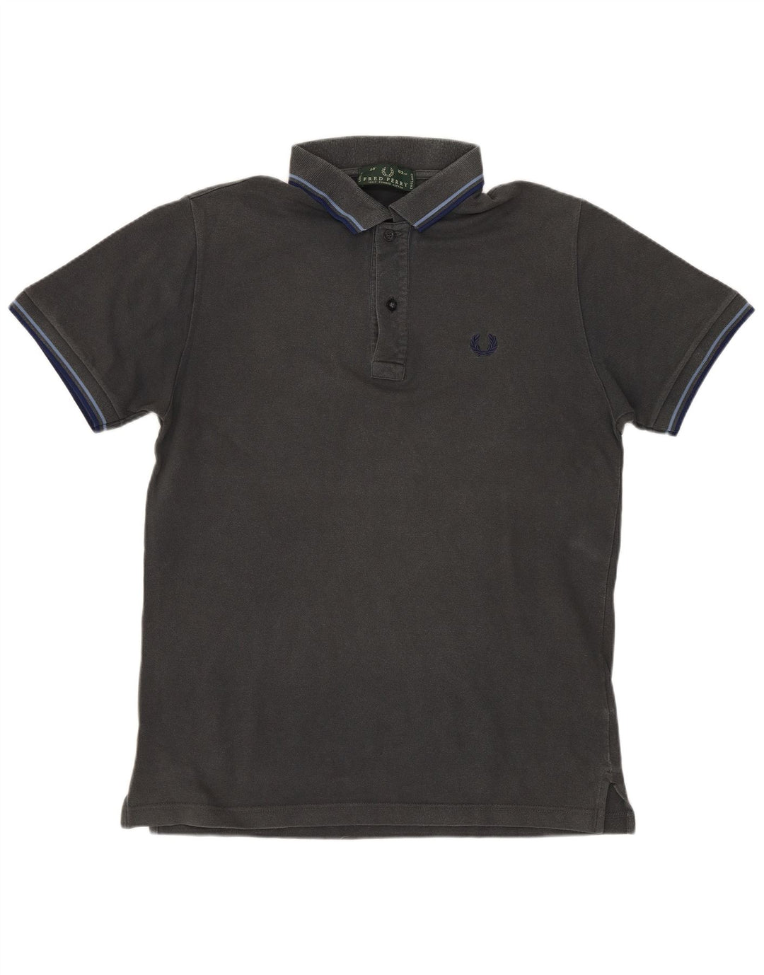 FRED PERRY Polo para hombre Algodón negro mediano