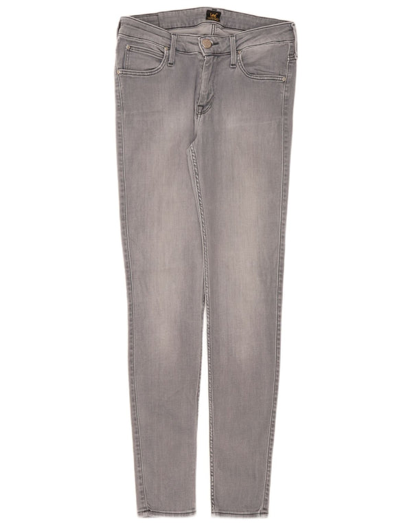 Lee Jeans ajustados Scarlett para mujer talla 28 W28 L31 algodón gris