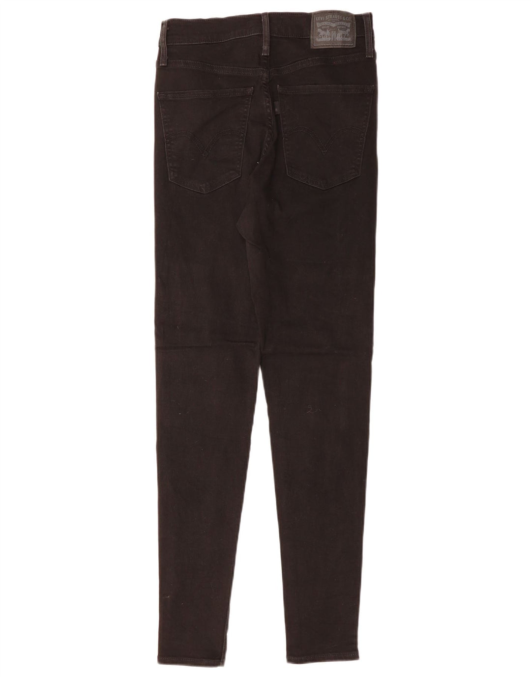 LEVI'S Jeans súper ajustados Mile High para mujer W27 L29 Algodón negro