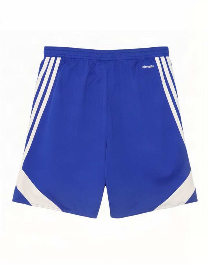 Adidas Mens Climalite Sport Shorts Azul Medio Colorblock Poliéster