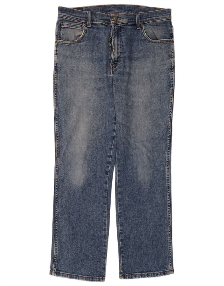 Vaqueros Wrangler Hombre Rectos W34 L30 Algodón Azul