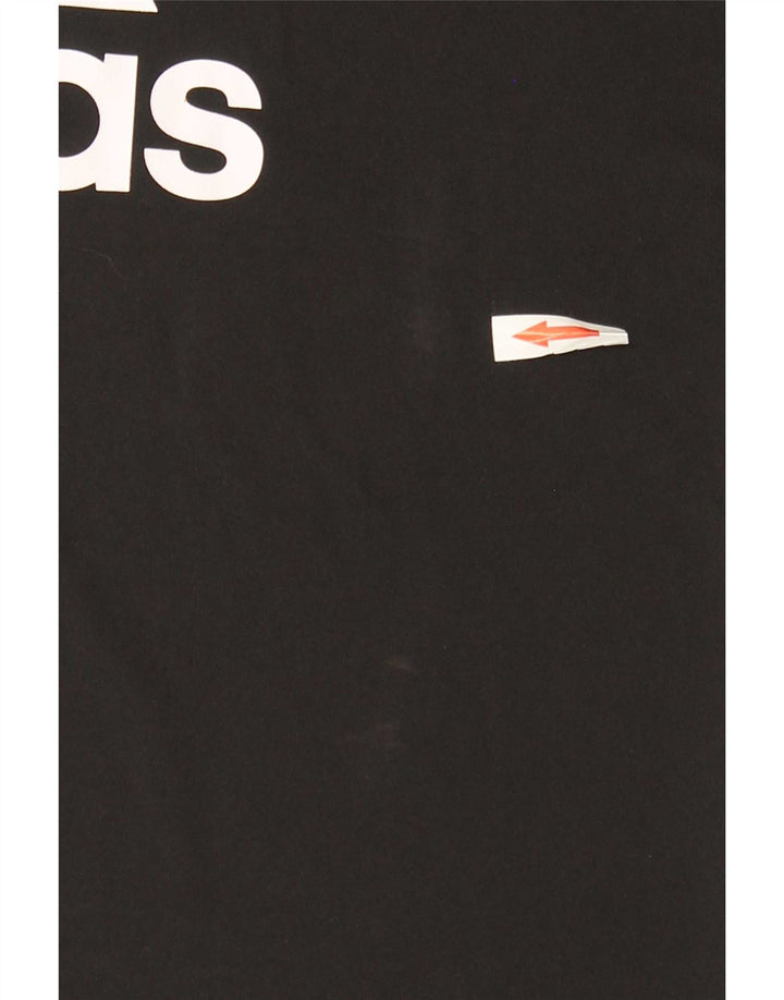 Adidas Chicos Climacool Graphic Camiseta Top 11-12 Años Negro Poliéster
