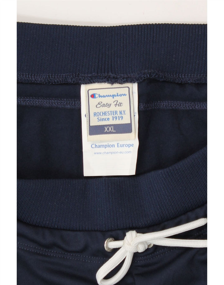 Champion Pantalones De Chándal Easy Fit para Mujer UK 20 2XL Azul Marino Poliéster