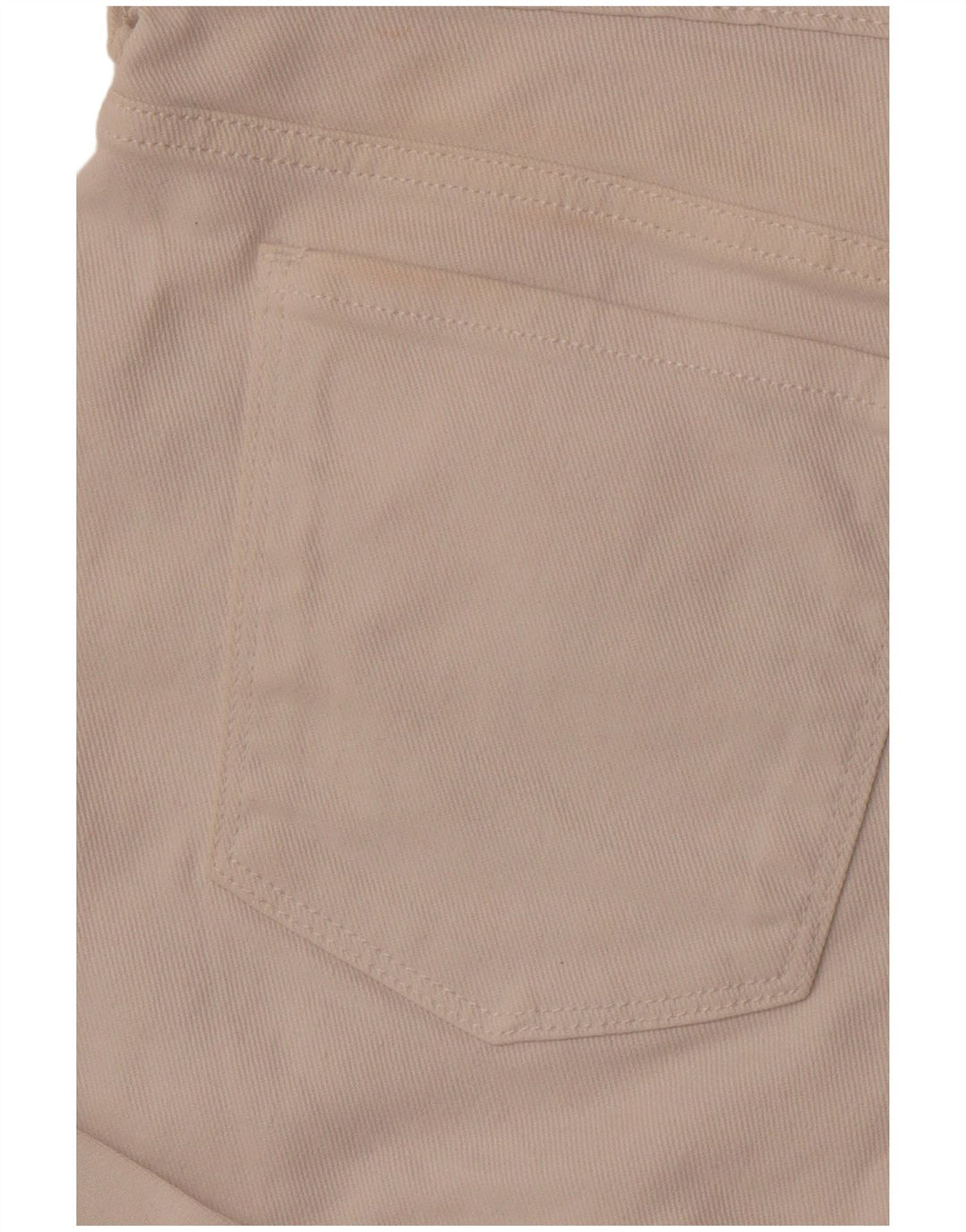 CALVIN KLEIN Pantalones cortos de mezclilla para mujer US 8 Mediano W32 Algodón blanco