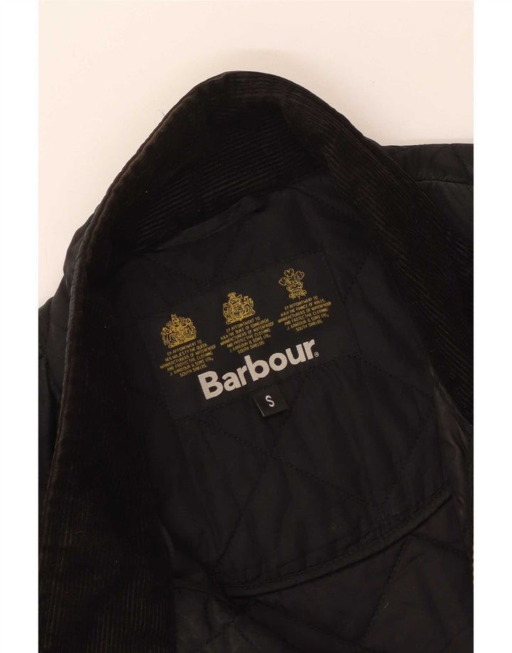 Barbour Chaqueta acolchada para hombre Reino Unido 36 Pequeño Negro