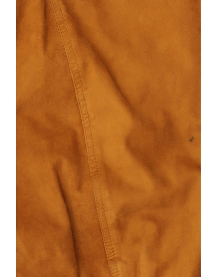 I NAVIGLI Cazadora bomber de ante para hombre IT 48 Cuero marrón medio