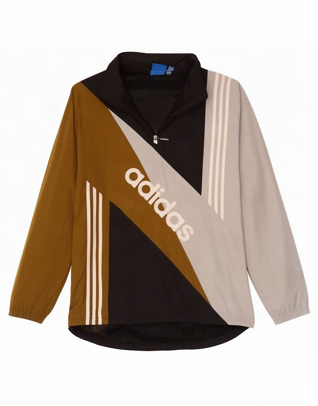 Adidas Hombre Graphic Pullover Chándal Top Grande Multicolor Colorblock