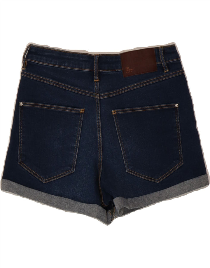 ZARA Womens Denim Shorts EU 34 2XS W24 Blue Vintage Zara and Second-Hand Zara from Messina Hembry 