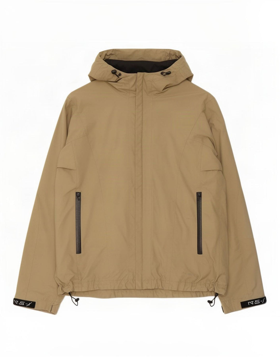 North Sails Chaqueta impermeable con capucha para hombre UK 42 XL Poliamida beige