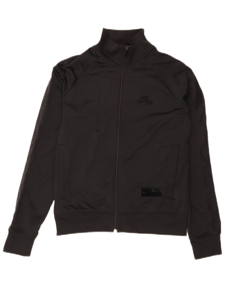 Nike - Chaqueta de chándal gráfica para mujer, talla 40, talla grande, color negro