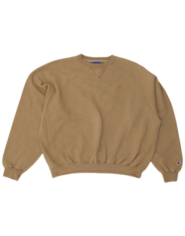 Champion Sudadera Jumper XL Marrón Algodón