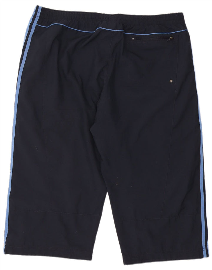 Adidas Mens Bermuda Sport Shorts 2XL Azul Marino Poliéster