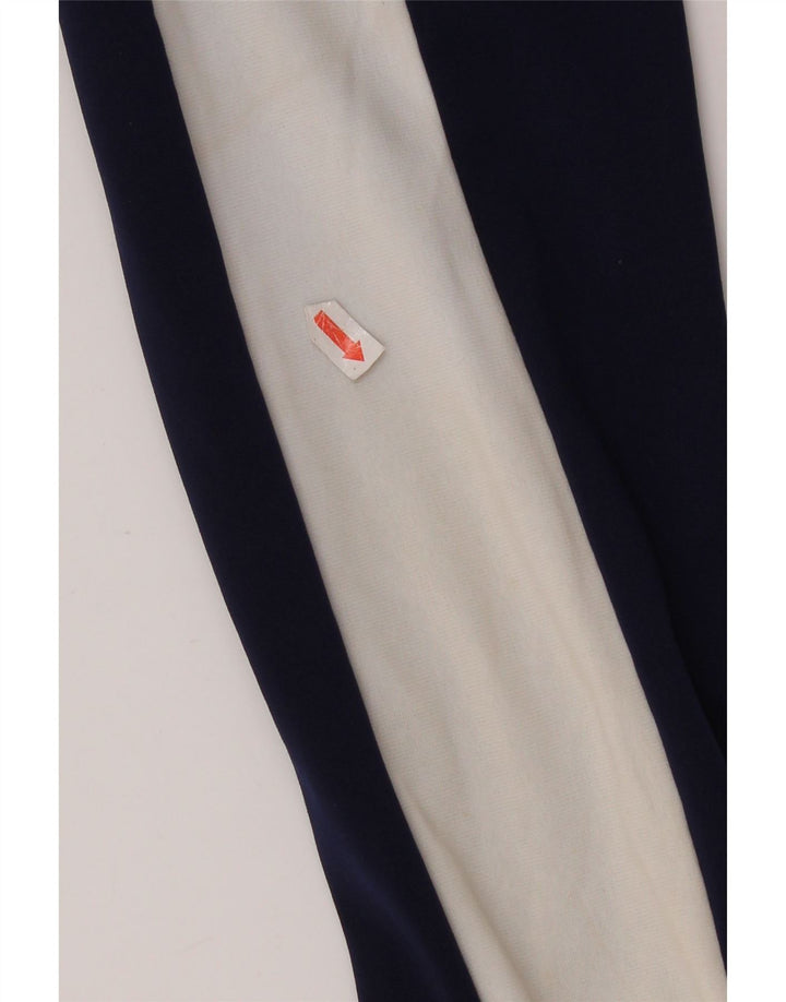 Puma Hombre Chándal Top Chaqueta Pequeña Azul Marino Colorblock Poliéster